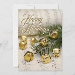 ハッピーホリデーズジンルベルズクリスマス シーズンカード