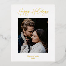 ハッピーホリデーズスクリプトエレガント