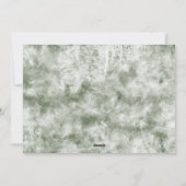 ハッピーホリデーズスクリプトクリスマスフォトカード シーズンカード (裏面)