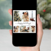 ハッピーホリデーズスクリプトフォトクリスマスホリデーカード シーズンカード