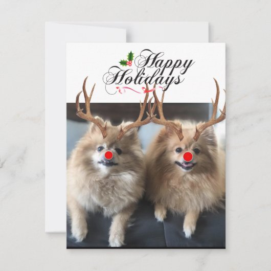 ハッピーホリデーズスシ&サンデーホリデーカード シーズンカード (正面)