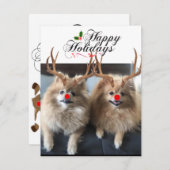 ハッピーホリデーズスシ&サンデーホリデーカード シーズンカード (正面/裏面)