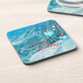 ハッピーホリデーズスノーウィーウィンタービレッジ コースター (左側)