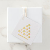 ハッピーホリデーズスノースターズツリー紙 フェイバータグ (箱)