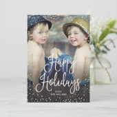 ハッピーホリデーズスノーフォト シーズンカード (スタンド正面)