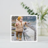 ハッピーホリデーズスノーフレークスフォトスクエア シーズンカード (スタンド正面)