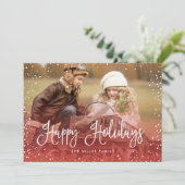 ハッピーホリデーズスノーレッド シーズンカード (スタンド正面)