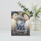 ハッピーホリデーズスノー シーズンポストカード (スタンド正面)