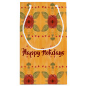 ハッピーホリデーズスモール紙抱き枕 スモールペーパーバッグ (裏面)