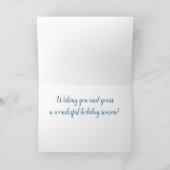 ハッピーホリデーズスリーピングパピー カード (内部)