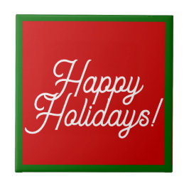 ハッピーホリデーズセラミックタイル タイル