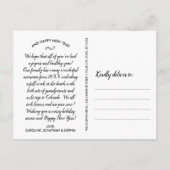 ハッピーホリデーズセーター天気マイお気に入りのフォト ポストカード (裏面)