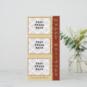 ハッピーホリデーズタン/赤3写真4x8 シーズンカード (スタンド正面)