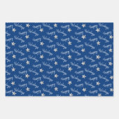 ハッピーホリデーズダイヤモンドスターズ ラッピングペーパーシート (正面3)