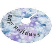 ハッピーホリデーズツリースカート ブラッシュドポリエステルツリースカート (アングル)