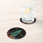 ハッピーホリデーズツリー ペーパーコースター (インサイチュ)