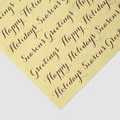 ハッピーホリデーズティッシュペーパーby RoseWrites 薄葉紙 (詳細)