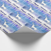 ハッピーホリデーズディアシーン ラッピングペーパー (角)