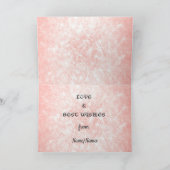 ハッピーホリデーズディスタンス母クリスマス カード (内部)