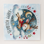 ハッピーホリデーズトインデアパズル ジグソーパズル (横)