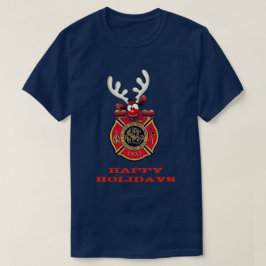 ハッピーホリデーズトインデナーセントルイス消防署 Tシャツ