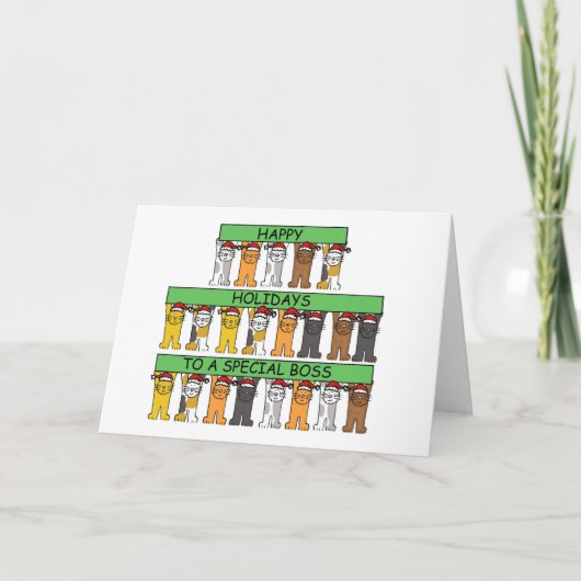 ハッピーホリデーズトゥアスペシャルボス シーズンカード (正面)