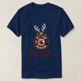 ハッピーホリデーズトナディアバンクーバーファイアーレスキュー Tシャツ