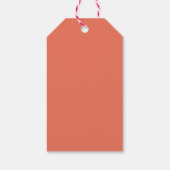 ハッピーホリデーズトナディアパタン金ゴールドピンク ギフトタグ (裏面)