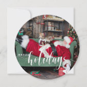 ハッピーホリデーズドッグフォトクリスマス (正面)