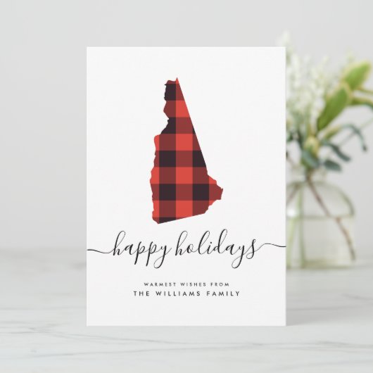 ハッピーホリデーズニューハンプシャーからの暖かい願い (スタンド正面)