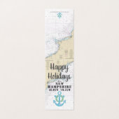 ハッピーホリデーズニューハンプシャー航海のギフトラベル (外部フラット)
