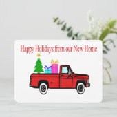 ハッピーホリデーズニューホームカー&ツリー シーズンカード (スタンド正面)