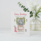ハッピーホリデーズニューホームクリスマスドアムービング 案内状 (スタンド正面)