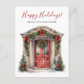ハッピーホリデーズニューホームフロントドアムービング 案内ポストカード (正面)