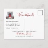 ハッピーホリデーズニューホームフロントドアムービング 案内ポストカード (裏面)