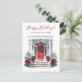 ハッピーホリデーズニューホームフロントドアムービング 案内ポストカード (スタンド正面)