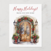 ハッピーホリデーズニューホームフロントドアムービング 案内ポストカード (正面)