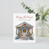 ハッピーホリデーズニューホームフロントドアムービング 案内ポストカード (スタンド正面)