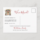 ハッピーホリデーズニューホームフロントドアムービング 案内ポストカード (裏面)