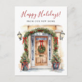 ハッピーホリデーズニューホームフロントドアムービング 案内ポストカード (正面)