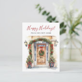 ハッピーホリデーズニューホームフロントドアムービング 案内ポストカード (スタンド正面)