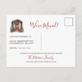 ハッピーホリデーズニューホームフロントドアムービング 案内ポストカード (裏面)