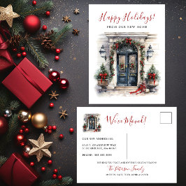 ハッピーホリデーズニューホームフロントドアムービング 案内ポストカード