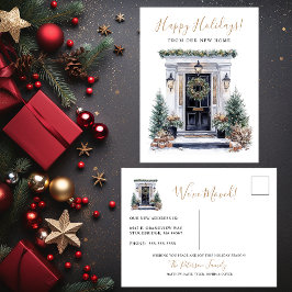 ハッピーホリデーズニューホームフロントドアムービング 案内ポストカード