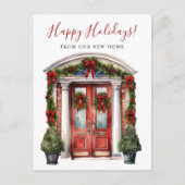 ハッピーホリデーズニューホームフロントドアムービング 案内ポストカード (正面)