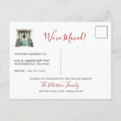 ハッピーホリデーズニューホームフロントドアムービング 案内ポストカード (裏面)