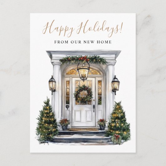 ハッピーホリデーズニューホームフロントドアムービング 案内ポストカード (正面)