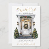 ハッピーホリデーズニューホームフロントドアムービング 案内状 (正面)