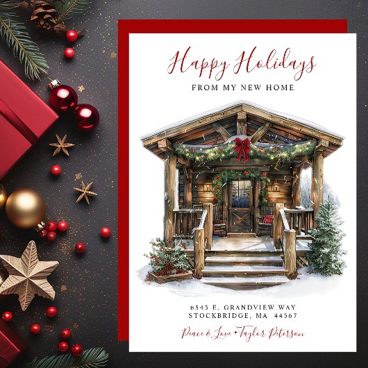 ハッピーホリデーズニューホームフロントドアムービング 案内状