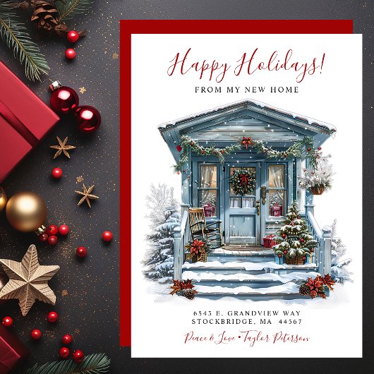 ハッピーホリデーズニューホームフロントドアムービング 案内状